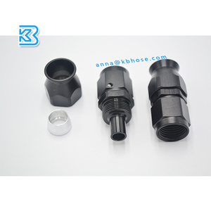 An3 An4 An6 An8 An10 An12 An16 Straight 45deg 90deg 180deg Aluminum Ptfe Fuel Line <strong>Hose</strong> <strong>End</strong> an Fittings - Product Image 2