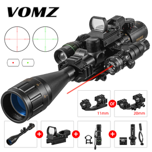 <span class=keywords><strong>Caza</strong></span> 6-24x50 AOEG Vista óptica Punto rojo Holográfico Láser rojo y verde Combinación táctica Alcance <span class=keywords><strong>Ballesta</strong></span> para <span class=keywords><strong>caza</strong></span> - Product Image 1