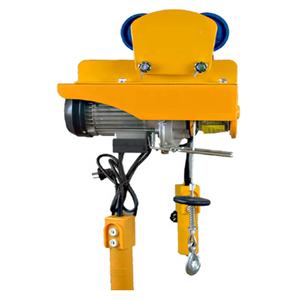 Troli Hoist Listrik Monorail Mikro Kecil Fase Tunggal 220 V Beban 600 kg - Product Image 6