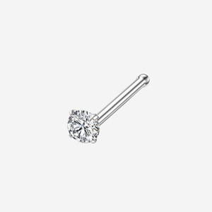 Bijoux en acier inoxydable élégants Anneau de nez en zircon pour femmes <span class=keywords><strong>Piercing</strong></span> de nez de tous les jours Bijoux de corps Nez Stud Zirconia/cubic - Product Image 5