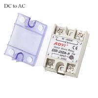 Relais statique monophasé haute tension AOYI SSR-25DA-H 25A 90-480VAC
