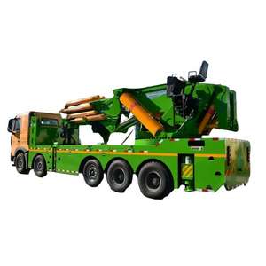 5軸HBQZ 110トン折りたたみ式ナックルブーム大型油圧トラック搭載移動式クレーン - Product Image 3