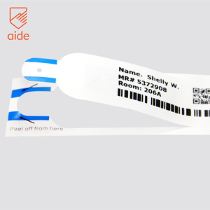 Pulsera de identificación de pacientes de hospital Pulsera RFID desechable NFC médica Pulsera de papel impermeable de una sola vez Pulsera de papel térmico - Product Image 6