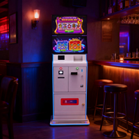Kiosque de paris sportifs à écran tactile, kiosque de paiement de casino avec acceptation de billets et de pièces, terminal de libre-service