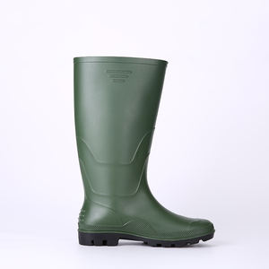 עבודת בטיחות פלדה מותאמת אישית מגפונים אנטי לרסק pvc עמיד למים טקטית ציד דיג חקלאות ארוך גובל מגפי גשם - Product Image 4