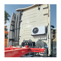 Sistem pendingin udara elektrik Universal, 12V/24V untuk truk van traktor bus RV dan mobil AC atap AC