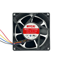 15050 DC-Lüfter 150x150x50mm 12V 24V Doppelkugellager Hochgeschwindigkeits-Lüfter mit Großem Luftstrom für Serverschrank Verstärker