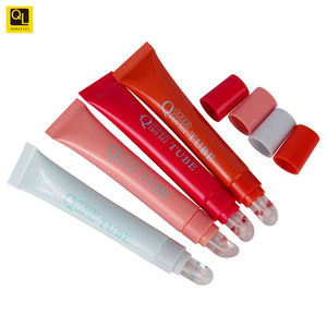 Tube cosmétique PE 19 mm avec applicateur à vis en forme de lèvres, impression offset multicolore, tube vide pour <span class=keywords><strong>gloss</strong></span> et baume à lèvres - Product Image 2