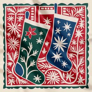 Écharpe en soie unisexe style britannique à motif écossais classique, cache-cou d'hiver, châle personnalisé pour hommes et femmes - Product Image 3