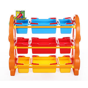 Armoire à jouets en plastique Feelbaby pour enfants, pour la salle de classe, le salon, le parc, étagère à jouets pour l'<span class=keywords><strong>organisation</strong></span> de la salle de classe et du salon - Product Image 2