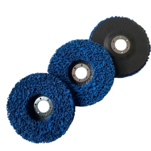 <span class=keywords><strong>Disque</strong></span> abrasif bleu de 4 pouces (100 mm) pour surfaces métalliques, <span class=keywords><strong>disque</strong></span> de ponçage OEM pour l'élimination de la rouille, des soudures et de l'oxydation - Product Image 2