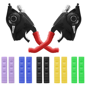Fundas para Palancas de Freno de Bicicleta de 22.2mm, Silicona Antideslizante, Protección para Manillar de Bicicleta de Montaña, Multicolor - Product Image 4