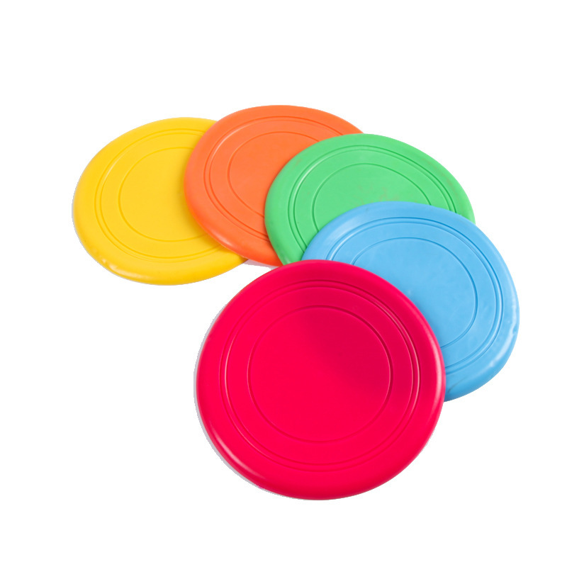 Wholesale TPR soft frisbeed pet bite resistant frisbeed special training toys for herding dogs interactive training flying disc