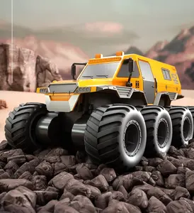 HOSHI 8WD Q137 RC Car 2.4G Amphibious 8 Wheel Remote Control Truck Climbing Off Road Waterproof Armored Vehicles Children Toys