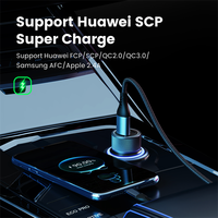 Nouveau chargeur de voiture PD30W 2026, mini adaptateur DC pour voiture, charge rapide QC3.0, chargeurs USB-C pour téléphone et tablette, kit de câbles de chargeur de voiture Type C