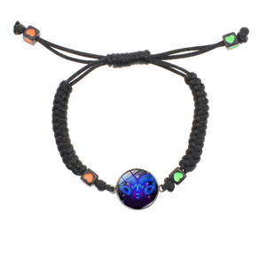 Braccialetto <span class=keywords><strong>con</strong></span> 12 Segni Zodiacali, Bracciali Costellazioni Fatti a Mano, Braccialetto <span class=keywords><strong>con</strong></span> Charm per Donna, Gioielli ZU022 - Product Image 6