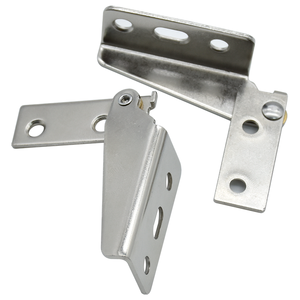 חדר קר נירוסטה אביזרי מקרר תצוגה מקפיא מקפיא דלת ציר זכוכית גיליון מתכת ייצור מוצר - Product Image 3