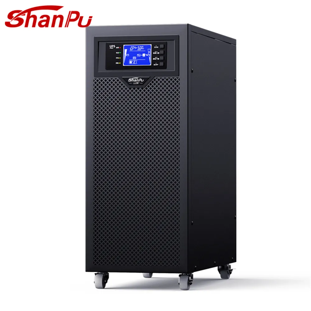 Shanpu UPS alimentation sans coupure 0ms temps de transfert C6K SP6K onde sinusoïdale pure 6000va 6kva 5400w ups