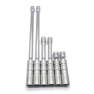 Llave de bujías giratoria de extensión de 14 mm y 16 mm, herramienta de extracción de bujías magnética de pared delgada de 12 puntos con accionamiento de 3/8 pulgadas para BMW MINI R55 R56 - Product Image 4