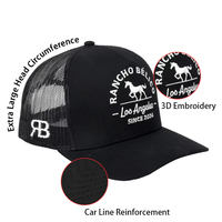 Gorra de béisbol estructurada Heycap con logo bordado 3D, gorras personalizadas de alta calidad, gorra ajustable de malla