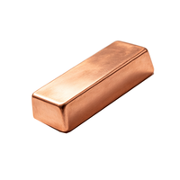 Barre de cuivre pur 999 de 1 kg, lingot de cuivre, tige de collection en cuivre pur