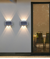 IP65 su geçirmez LED duvar işık güneş indüksiyon iç/dış fikstür bahçe uygulama duvar lambaları/Led lamba