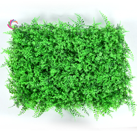 Simulation Haie À Feuilles Persistantes Panneaux En Plastique Mur De Feuillage Artificiel