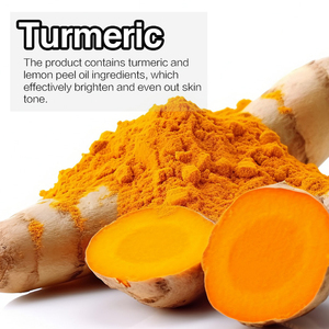 Coffret de Soins Bio Anti-Acné au Curcuma et à la Vitamine C pour une Peau Éclatante et Rajeunie, Marque Blanche, avec du Citron - Product Image 2