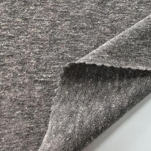 Tissu <span class=keywords><strong>jersey</strong></span> simple en <span class=keywords><strong>viscose</strong></span> respirant, mélange de 50% polyester, 38% coton, 12% rayonne, 160 GSM, tricoté en gros, pour t-shirt, sous-vêtements, gilet - Product Image 4