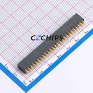 SSW-125-21-G-D-LL Pin Socket Through hole Component (THT),P=2.54mm Connector 2.54mm 2.54mm Through Hole Double Row - Product Image 2