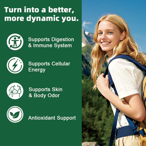 ลดราคาพิเศษ! ผลิตภัณฑ์เสริมอาหารคลอโรฟิลล์แบบหยด สารสกัดจากธรรมชาติ ช่วยดับกลิ่นภายใน ขับสารพิษ เสริมพลังงาน และเสริมภูมิคุ้มกัน - Product Image 5