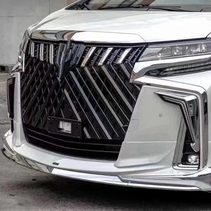 Veidt pour Alphard Mona <span class=keywords><strong>Lisa</strong></span> TRD WALD 15-17-18-22, Ensemble d'accessoires de calandre Noir Or - Product Image 5