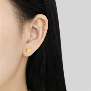 Nouveautés Offre Spéciale Style coréen <span class=keywords><strong>Niche</strong></span> doux et mignon Kt <span class=keywords><strong>chat</strong></span> vissage mode personnalisé polyvalent oreille os goujons boucles d'oreilles - Product Image 6