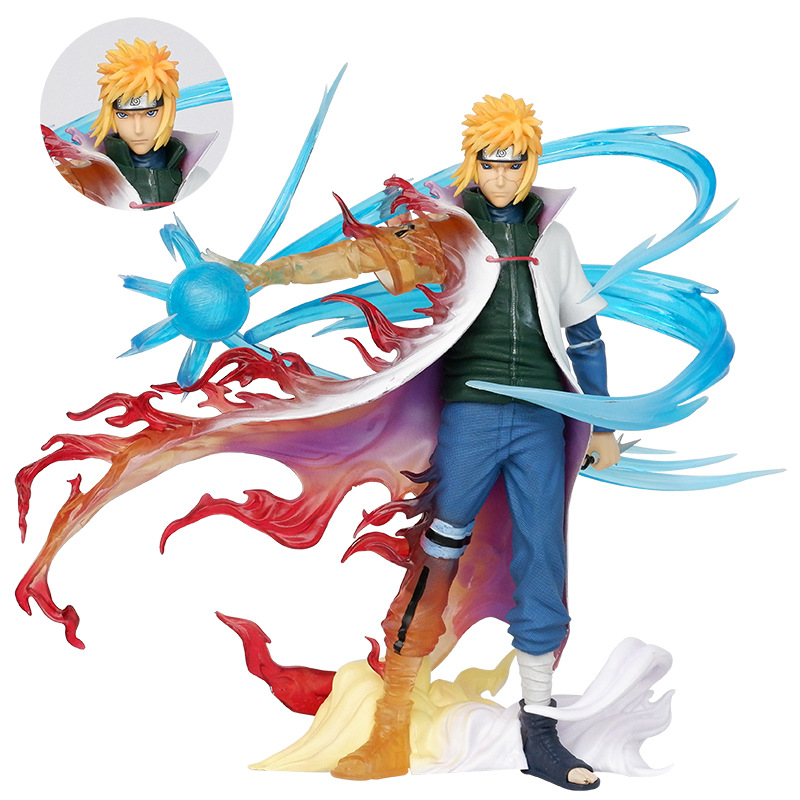 Figurine Naruto Shippuden – Minato Namikaze 28cm PVC – Statue Collection – Neuve