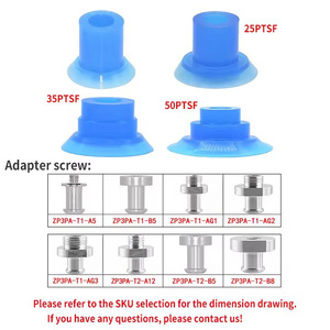 Ventouse industrielle puissante JD F18 F22 F26 F33 pour l'ouverture de films et sacs plastiques, actionneur manipulateur pour machine d'emballage - Product Image 4