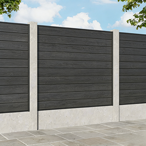 Pannelli per Recinzione da Giardino in Lega di Alluminio, Design Moderno per Privacy Esterna e Sicurezza Domestica - Product Image 4