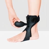 Orthèse médicale pour pied tombant, attelle de cheville réglable à tension réglable, légère, respirante, avec fermeture à lacets, correcteur de pied tombant pour