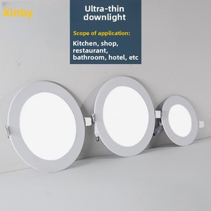 Hiện đại 2cm siêu mỏng 10W <span class=keywords><strong>LED</strong></span> Downlight 4000K Đèn trần lõm với cơ thể nhôm 7.5mm cutout cho phòng tắm trong nhà - Product Image 4