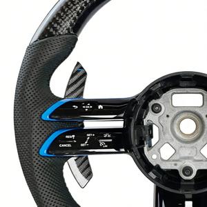 Volant de direction personnalisé en carbone pour Mercedes Benz Cls63 W140 W221 A250 C205 <span class=keywords><strong>E55</strong></span> E63 - Product Image 4