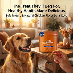 Ücretsiz örnek köpek Multivitamin yumuşak çiğniyor kalça ve eklem Immnue destek kalp sağlık cilt ceket sindirim Pet vitamini takviyesi köpek - Product Image 5