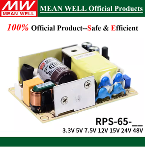 Mw-มีนเ<span class=keywords><strong>ว</strong></span>ลล์ 65W แหล่งจ่ายไฟทางการแพทย์สีเขีย<span class=keywords><strong>ว</strong></span>ที่เชื่อถือได้ -65-3.3 -65-5 -65-7.5 Rps-65-12 Rps-65-15 Rps-65-48 12V แบบเดี่ย<span class=keywords><strong>ว</strong></span> - Product Image 2