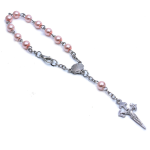 Set <span class=keywords><strong>de</strong></span> Rosario con Perlas <span class=keywords><strong>de</strong></span> Concha <span class=keywords><strong>de</strong></span> <span class=keywords><strong>Santiago</strong></span>, Brazalete Religioso Católico, Regalo, Cuentas <span class=keywords><strong>de</strong></span> Oración - Product Image 5