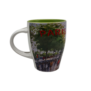 Série <span class=keywords><strong>de</strong></span> saisons colorées Design classique 340ml Tasses <span class=keywords><strong>de</strong></span> <span class=keywords><strong>camping</strong></span> Souvenirs en boîte attrayants avec cuillères pour la fête - Product Image 3