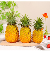 Realistisch kunstmatig ananas fruitmodel simulatie nep ananas voor thuis keuken tropische feesttafel decoratie