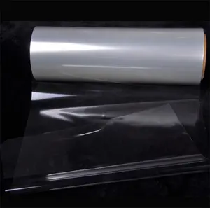 Bopet Film Transparan Kualitas Tinggi Rol Plastik Poliester Perawatan Korona Dua Arah