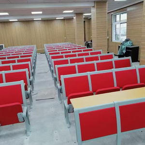 Chaise de conférence pliante moderne en alliage d'aluminium de haute qualité, pour salle de formation, école, cinéma, théâtre, auditorium, avec <span class=keywords><strong>table</strong></span> d'écriture - Product Image 1