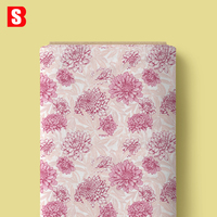 Tissu en coton 100% léger imprimé numériquement avec des motifs floraux estivaux Bessi 2026 pour vêtements