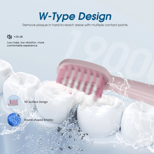 מברשת שיניים חשמלית למבוגרים עם 2 ראשי מברשת 5 מצבים - Product Image 4