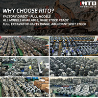 Гидравлический бортовой редуктор RITO E330GC (536-7274L, 5367274L, 538-5278R, 5385278R) для экскаватора, сменный узел в сборе