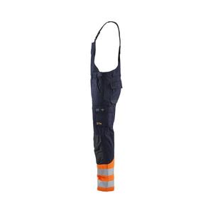 BLAKLADER - 288815138953D100 Multinorm pantalones con pechera inherentes Azul Marino/naranja-EAN 7330509809532 ROPA DE TRABAJO RESISTENTE A LAS LLAMAS - Product Image 4